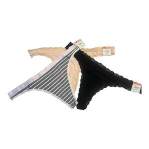 Jenni Thongs 3 Pieces Sz XXXL